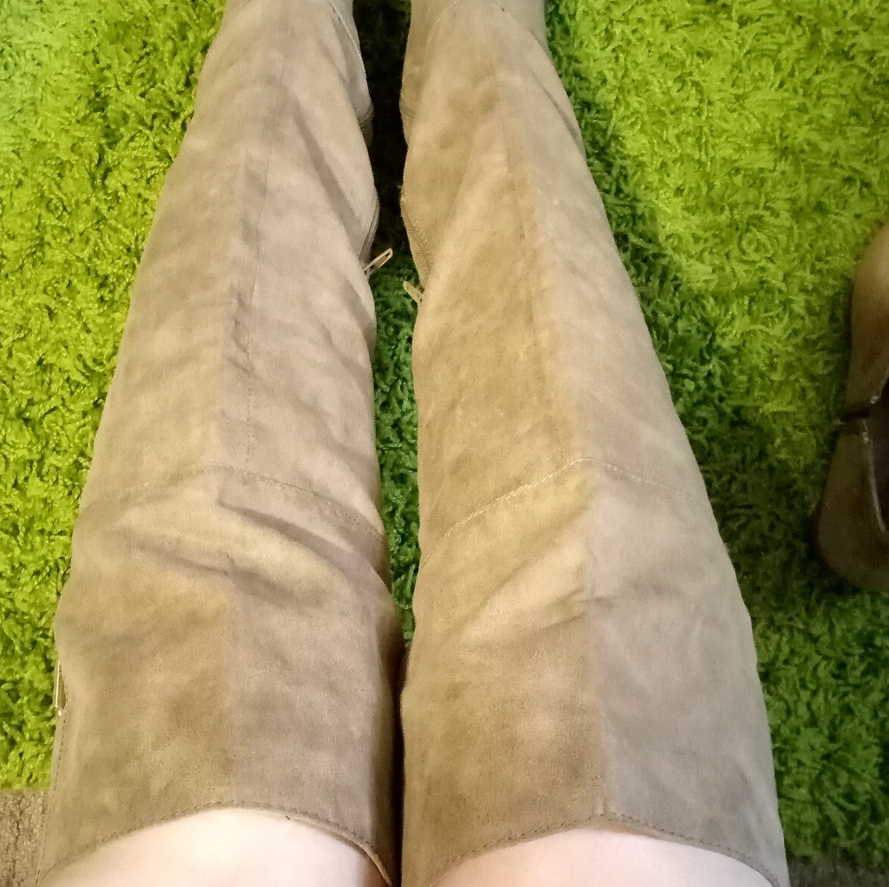 Over the knee boots size 10